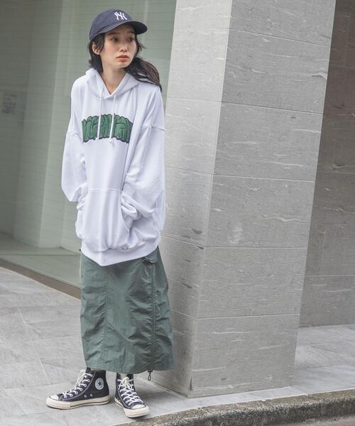 WEGO（ウィゴー）の「WEGO/ヘビーウエイトグラフィティプルパーカー（パーカー・メンズ・ネイビー/ブラック/グレー/ホワイト・LARGE/MEDIUM）」の18枚目の写真