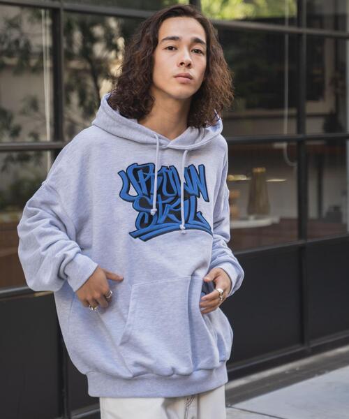 WEGO（ウィゴー）の「WEGO/ヘビーウエイトグラフィティプルパーカー