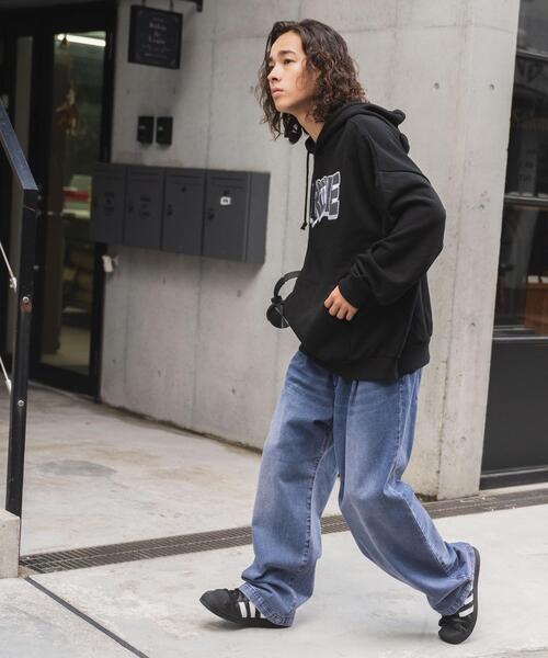 WEGO（ウィゴー）の「WEGO/ヘビーウエイトグラフィティプルパーカー（パーカー・メンズ・ネイビー/ブラック/グレー/ホワイト・LARGE/MEDIUM）」の21枚目の写真