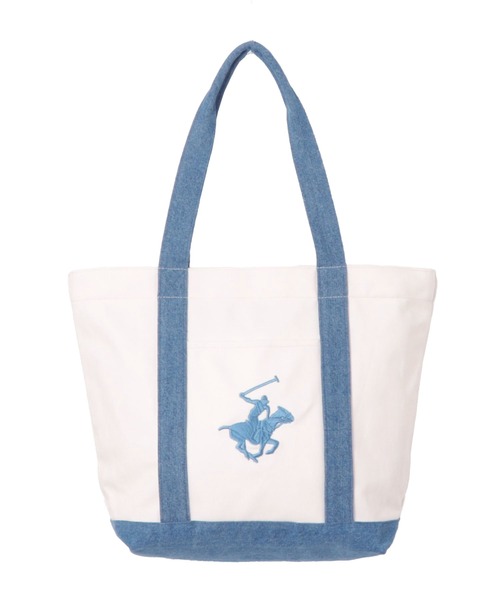 ビバリーヒルズポロクラブキャンバストートバッグ BEVERLY HILLS POLO CLUB トートバッグ 「Beverly Hills Polo