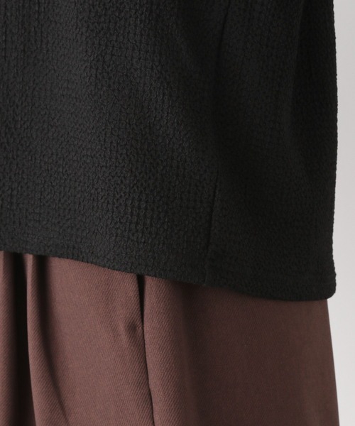 LEPSIM(レプシィム)の「ジャガードランタン長袖プルオーバー 974549(Tシャツ/カットソー・レディース・オフホワイト/オレンジ/ブラック・FREE)」の21枚目の写真