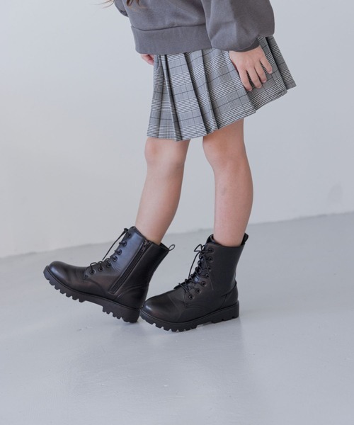 GLOBAL WORK（グローバルワーク）の「撥水レースアップブーツ/975787（ブーツ・キッズ・ブラック・20cm/21cm/22cm/23cm/24cm）」の16枚目の写真