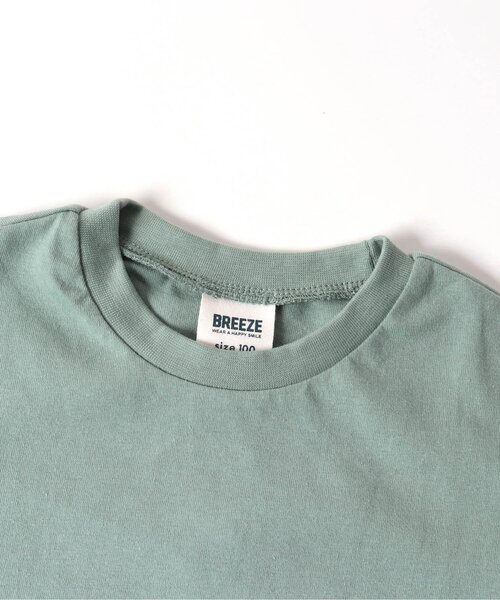 BREEZE(ブリーズ)の「【WEB限定】 フリルTシャツ(Tシャツ/カットソー・キッズ・イエロー/チャコール/ピンク/ミント/オフホワイト・130/100/90/80/120/110/140)」の8枚目の写真
