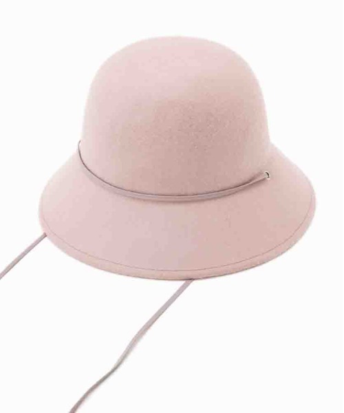 Casselini（キャセリーニ）の「Casselini(キャセリーニ)ナロウリボン付きハット（ハット・レディース・ブラウン/ピンク/ブラック・FREE）」の8枚目の写真