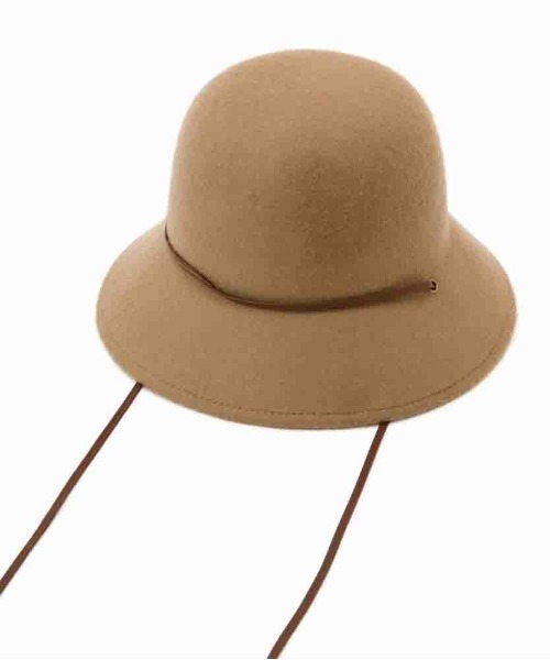 Casselini（キャセリーニ）の「Casselini(キャセリーニ)ナロウリボン付きハット（ハット・レディース・ブラウン/ピンク/ブラック・FREE）」の9枚目の写真