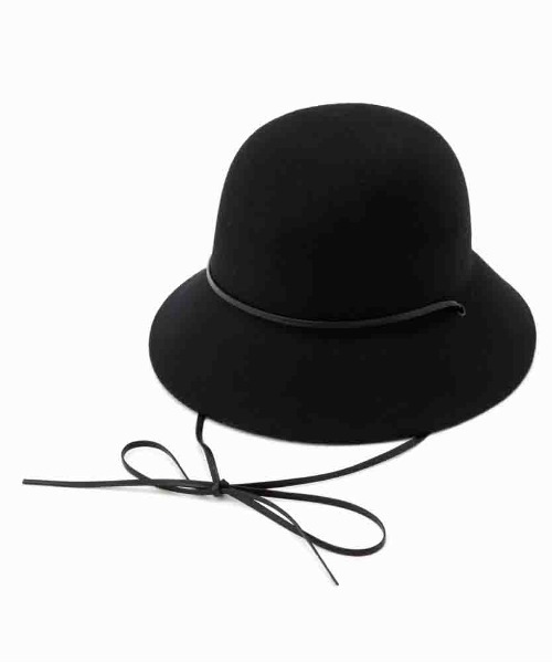 Casselini（キャセリーニ）の「Casselini(キャセリーニ)ナロウリボン付きハット（ハット・レディース・ブラウン/ピンク/ブラック・FREE）」の11枚目の写真