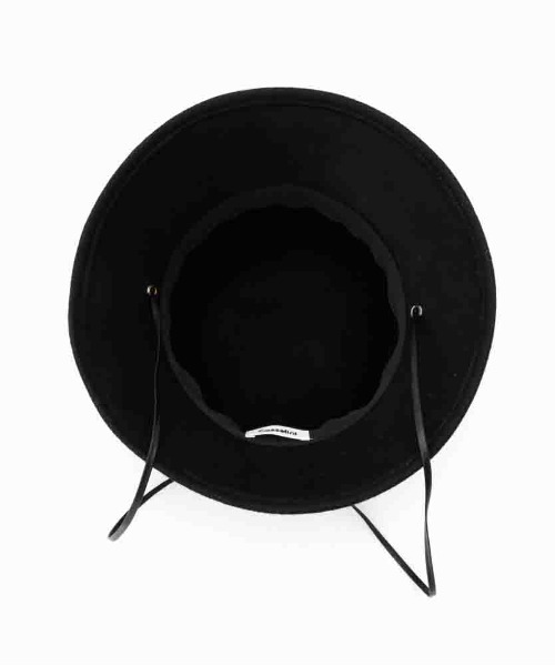 Casselini（キャセリーニ）の「Casselini(キャセリーニ)ナロウリボン付きハット（ハット・レディース・ブラウン/ピンク/ブラック・FREE）」の16枚目の写真