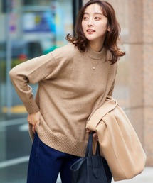 CROSS FUNCTION（クロスファンクション）の「洗えるバックスリットニット【CROSS FUNCTION/クロスファンクション】（ニット/セーター）」