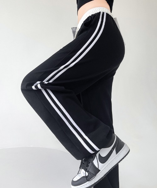 セール】サイドライン スウェットパンツ（スウェットパンツ