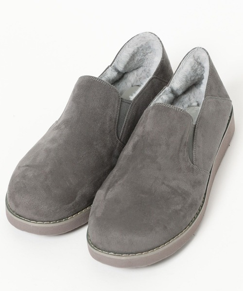 GLOBAL WORK(グローバルワーク)の「フワモコ撥水軽量スリッポン/975780(スリッポン・レディース・アイボリー/グレイッシュベージュ/ブラック/グレー・MEDIUM/LARGE/X-LARGE/SMALL)」の12枚目の写真