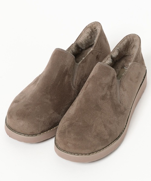 GLOBAL WORK(グローバルワーク)の「フワモコ撥水軽量スリッポン/975780(スリッポン・レディース・アイボリー/グレイッシュベージュ/ブラック/グレー・MEDIUM/LARGE/X-LARGE/SMALL)」の11枚目の写真