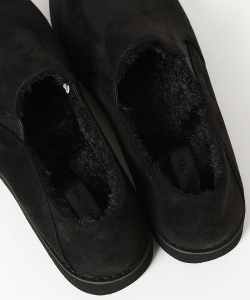 GLOBAL WORK(グローバルワーク)の「フワモコ撥水軽量スリッポン/975780(スリッポン・レディース・アイボリー/グレイッシュベージュ/ブラック/グレー・MEDIUM/LARGE/X-LARGE/SMALL)」の19枚目の写真