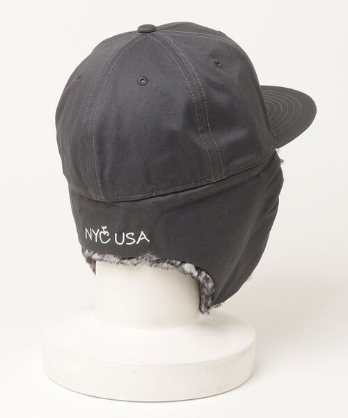 Manhattan Portage（マンハッタンポーテージ）の「Manhattan Portage/マンハッタンポーテージ キャップ トラッパー DOG EAR CAP MP215（キャップ・メンズ・ブラック/ブラウン/グレー・FREE）」の4枚目の写真