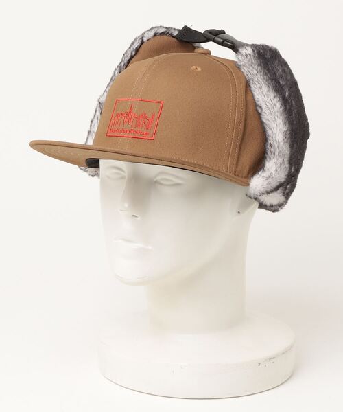 Manhattan Portage（マンハッタンポーテージ）の「Manhattan Portage/マンハッタンポーテージ キャップ トラッパー DOG EAR CAP MP215（キャップ・メンズ・ブラック/ブラウン/グレー・FREE）」の17枚目の写真