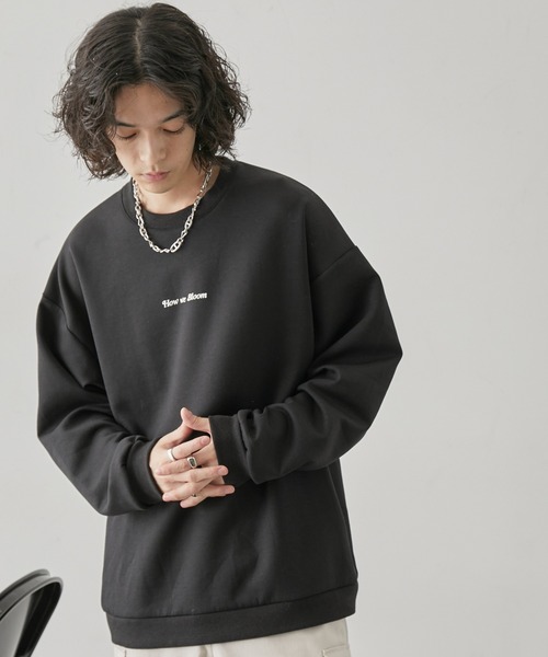 JUNRED（ジュンレッド）の「アソートグラフィックダンボールスウェット（スウェット・メンズ・ブラック系その他/チャコールグレー/グリーン/ブラック・S/M/L）」の8枚目の写真