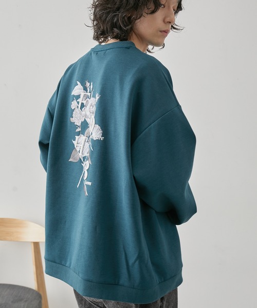 JUNRED（ジュンレッド）の「アソートグラフィックダンボールスウェット（スウェット・メンズ・ブラック系その他/チャコールグレー/グリーン/ブラック・S/M/L）」の16枚目の写真