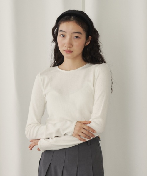 GIUNON（ジウノン）の「velour head band / ベロアカチューシャ（カチューシャ・レディース・ブラック・FREE）」の18枚目の写真