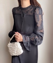 FILLOU（FILLOU）の「レースドッキングマーメイドワンピース（ワンピース）」