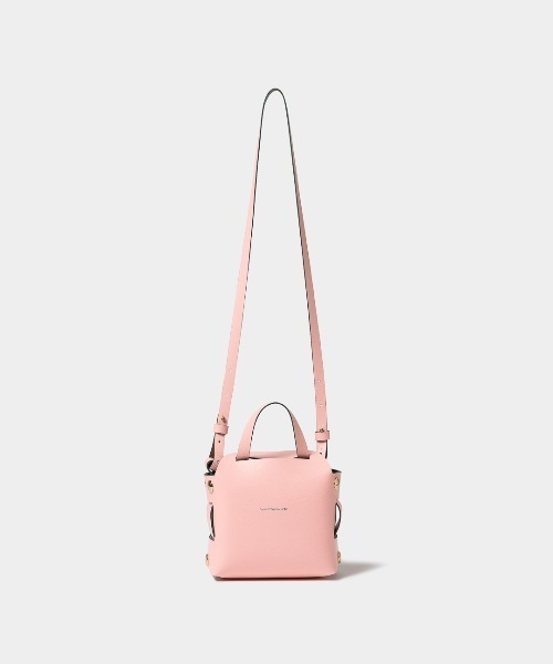 beautiful people（ビューティフルピープル）の「mini cake bag in    double sided cowhide（ショルダーバッグ・レディース・パープル/ピンク・FREE）」の2枚目の写真