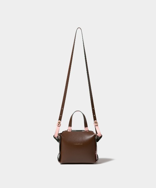 beautiful people（ビューティフルピープル）の「mini cake bag in    double sided cowhide（ショルダーバッグ・レディース・パープル/ピンク・FREE）」の7枚目の写真