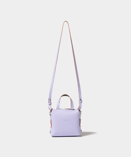 beautiful people（ビューティフルピープル）の「mini cake bag in    double sided cowhide（ショルダーバッグ・レディース・パープル/ピンク・FREE）」の10枚目の写真