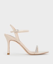 CHARLES & KEITH（チャールズ & キース）の「Ambrosia アンブロシア ジェムエンベリッシュドアンクルストラップパンプス（サンダル）」