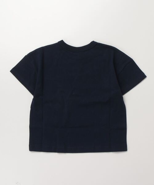 Champion（チャンピオン）の「【Champion/チャンピオン】キッズ ベーシック ショートスリーブTシャツ（Tシャツ/カットソー・キッズ・ネイビー/グリーン系その他/ゴールド/アクア/ブラック/オフホワイト/グレー/ライトブルー/ライトパープル・100/110/120/130/140/150/160）」の22枚目の写真