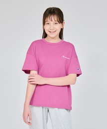 Champion（チャンピオン）の「【Champion/チャンピオン】キッズ ベーシック ショートスリーブTシャツ（Tシャツ/カットソー）」