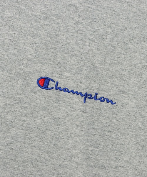 Champion（チャンピオン）の「【Champion/チャンピオン】キッズ ベーシック ショートスリーブTシャツ（Tシャツ/カットソー・キッズ・ネイビー/グリーン系その他/ゴールド/アクア/ブラック/オフホワイト/グレー/ライトブルー/ライトパープル・100/110/120/130/140/150/160）」の16枚目の写真