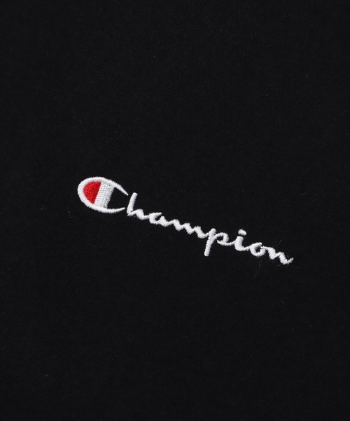 Champion（チャンピオン）の「【Champion/チャンピオン】キッズ ベーシック ショートスリーブTシャツ（Tシャツ/カットソー・キッズ・ネイビー/グリーン系その他/ゴールド/アクア/ブラック/オフホワイト/グレー/ライトブルー/ライトパープル・100/110/120/130/140/150/160）」の13枚目の写真