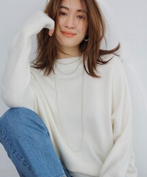 UNFILO（アンフィーロ）の「ふわふわ ボトルネックニット（ニット/セーター）」