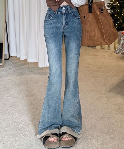 【値下げしました】LAGUA GEM FAUX FUR フレアデニム 26インチ LAGUA GEM | FAUX FUR フレアデニム (フレア ) |SHEL'TTER WEBSTORE