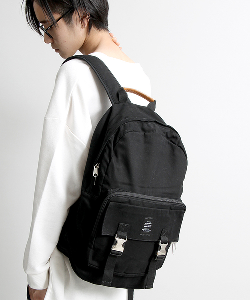 WEGO（ウィゴー）の「WEGO/ツイルデイパック（バックパック/リュック・メンズ・ホワイト/ブラック/カーキ・FREE）」の12枚目の写真