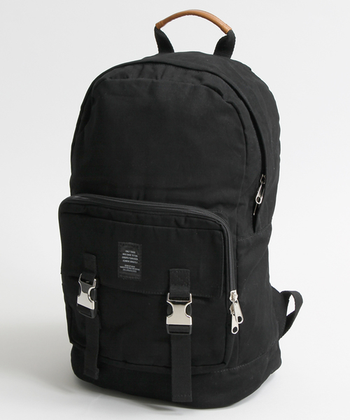 WEGO（ウィゴー）の「WEGO/ツイルデイパック（バックパック/リュック・メンズ・ホワイト/ブラック/カーキ・FREE）」の6枚目の写真