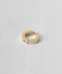 Diliraba（ディリラバ）の「Diliraba 片耳 アレルギー対応 ステンレス フープ クリップ イヤリング（イヤリング）」