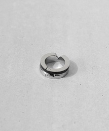 Diliraba（ディリラバ）の「Diliraba 片耳 アレルギー対応 ステンレス フープ クリップ イヤリング（イヤリング）」