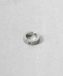 Diliraba 片耳 アレルギー対応 ステンレス フープ クリップ イヤリング