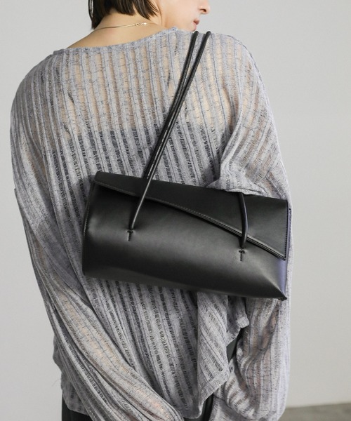 select MOCA（セレクトモカ）の「【ZOZO限定】スクエアハンドルバッグ（ハンドバッグ・レディース・ブラック/シルバー・FREE）」の5枚目の写真