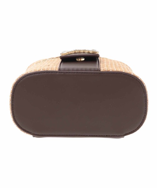 31 Sons de mode（トランテアン　ソン　ドゥ　モード）の「ビジューバニティバッグ（ハンドバッグ・レディース・ベージュ/オフホワイト・フリー）」の15枚目の写真