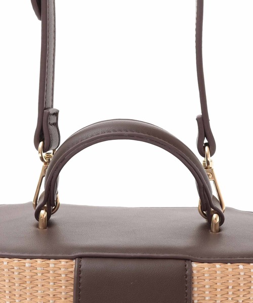 31 Sons de mode（トランテアン　ソン　ドゥ　モード）の「ビジューバニティバッグ（ハンドバッグ・レディース・ベージュ/オフホワイト・フリー）」の13枚目の写真