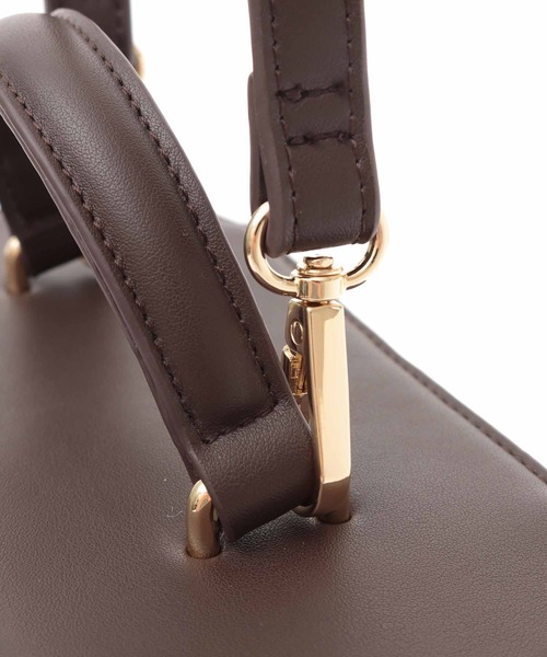 31 Sons de mode（トランテアン　ソン　ドゥ　モード）の「ビジューバニティバッグ（ハンドバッグ・レディース・ベージュ/オフホワイト・フリー）」の14枚目の写真