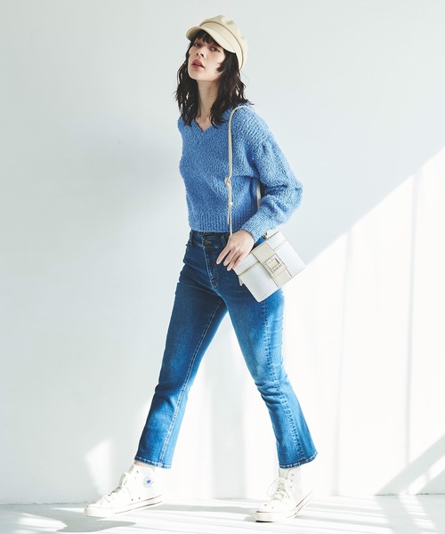 31 Sons de mode（トランテアン　ソン　ドゥ　モード）の「ビジューバニティバッグ（ハンドバッグ・レディース・ベージュ/オフホワイト・フリー）」の4枚目の写真