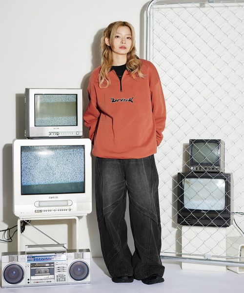 MSGM ホワイト スウェット トレーナー