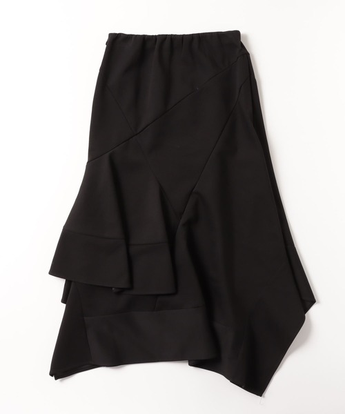 AULA(アウラ)の「AULA/アウラ/Random Flare Hem Skirt(スカート・レディース・シルバー/ブラック・F)」の19枚目の写真