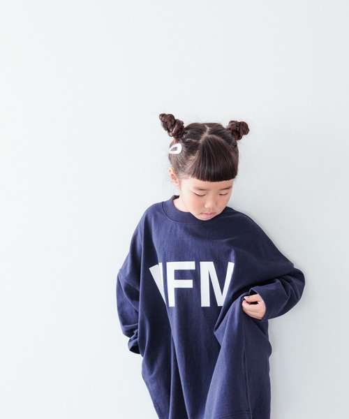 LOWRYS FARM（ローリーズファーム）の「ＵＳＡプリントワンピースロングスリーブ　 102337（ワンピース・キッズ・グレー/ホワイト/レッド/ネイビー・110cm/120cm/130cm/140cm/150cm）」の21枚目の写真