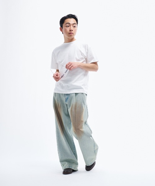 THE BOLDMAN 2tuckwidedenim ツータックワイドデニム　M THE BOLDMAN（ザ ボールドマン）の「2tuck wide denim