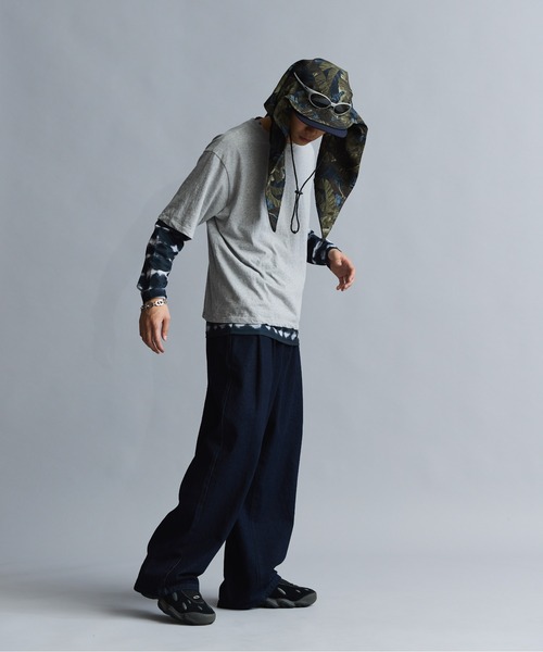 新品THE BOLDMAN ツータックワイドスラックス セール】2tuck wide Slacks / ツータックワイドスラックス