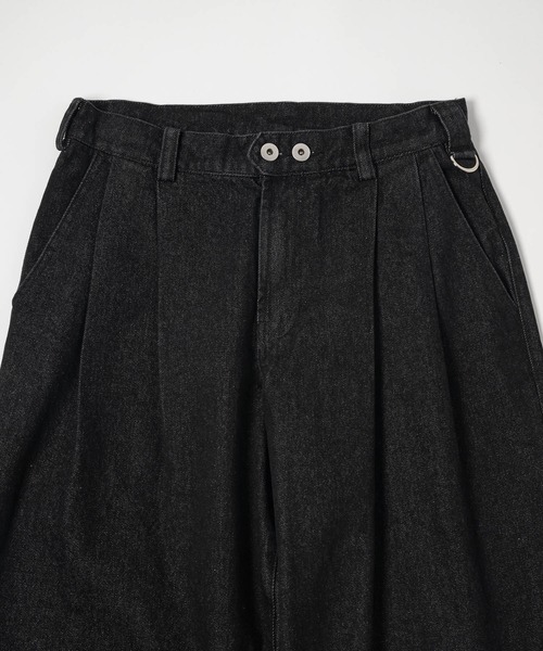 THE BOLDMAN（ザ ボールドマン）の「2tuck wide denim / ツータックワイドデニム（デニムパンツ・メンズ・インディゴブルー/ブラック/サックスブルー/グレー/ブルー/ライトブルー/ブラウン・LARGE/MEDIUM）」の8枚目の写真