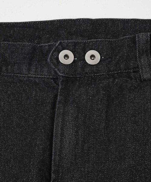 THE BOLDMAN（ザ ボールドマン）の「2tuck wide denim / ツータックワイドデニム（デニムパンツ・メンズ・インディゴブルー/ブラック/サックスブルー/グレー/ブルー/ライトブルー/ブラウン・LARGE/MEDIUM）」の9枚目の写真