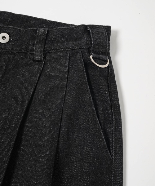 THE BOLDMAN（ザ ボールドマン）の「2tuck wide denim / ツータックワイドデニム（デニムパンツ・メンズ・インディゴブルー/ブラック/サックスブルー/グレー/ブルー/ライトブルー/ブラウン・LARGE/MEDIUM）」の10枚目の写真